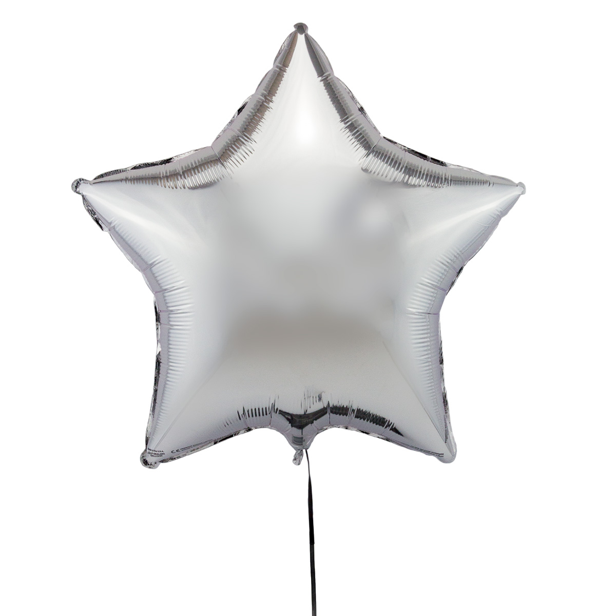 Srebrny Balon Gwiazda 46 cm Srebrny Balon Gwiazda 46 cm