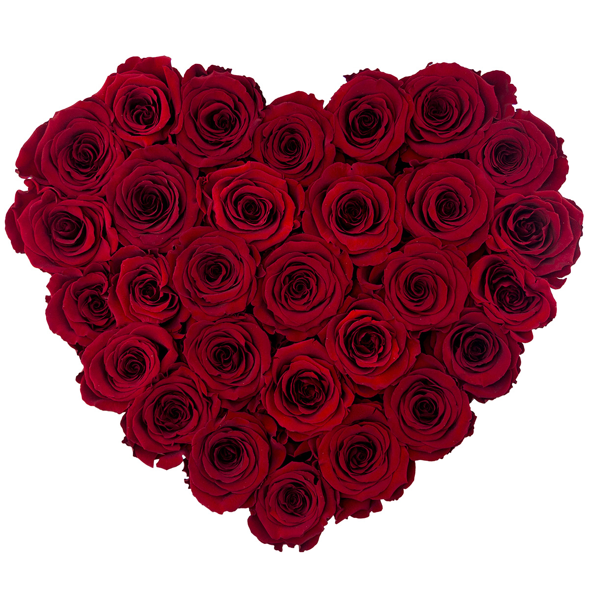 Czerwone Wieczne Róże w Dużym Boxie Heart Czerwone Wieczne Róże w Dużym Boxie Heart - obrazek 3