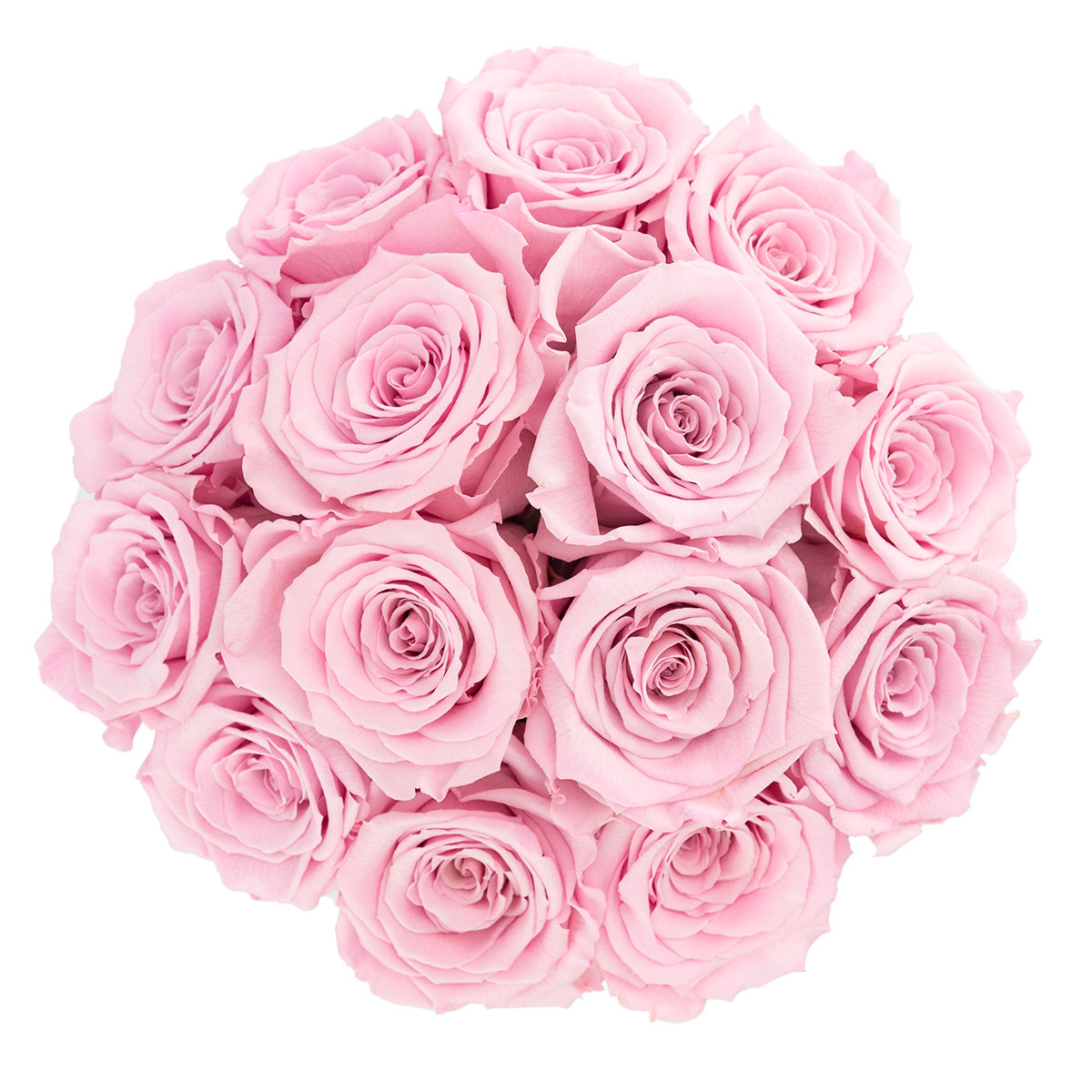 Bukiet Wieczne Róże Bladoróżowe Brzoskwiniowy Flower Box Bukiet Wieczne Róże Bladoróżowe Brzoskwiniowy Flower Box - obrazek 2