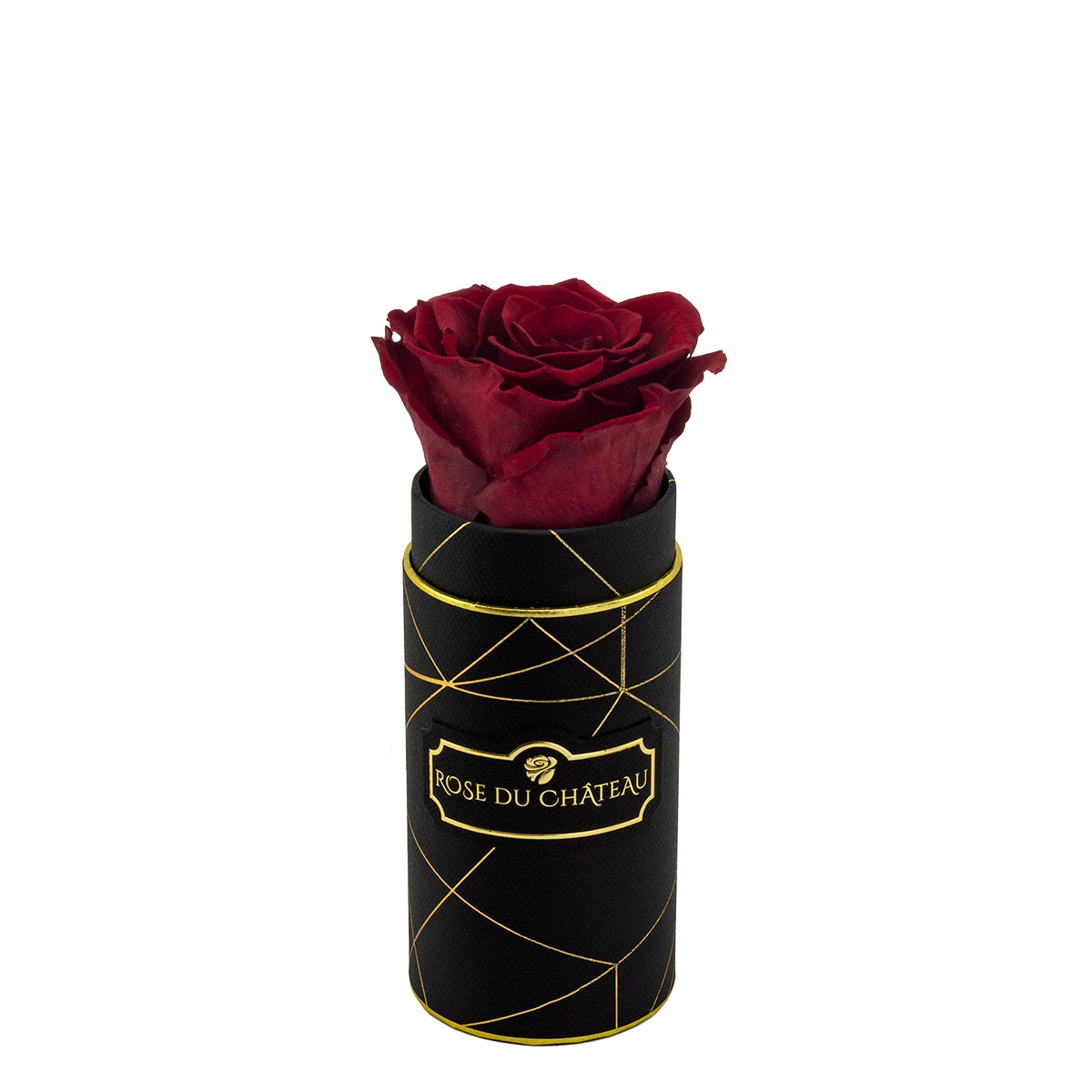 Red Eternal Rose in Black Mini Industrial Box Red Eternal Rose in Black Mini Industrial Box - Image 2