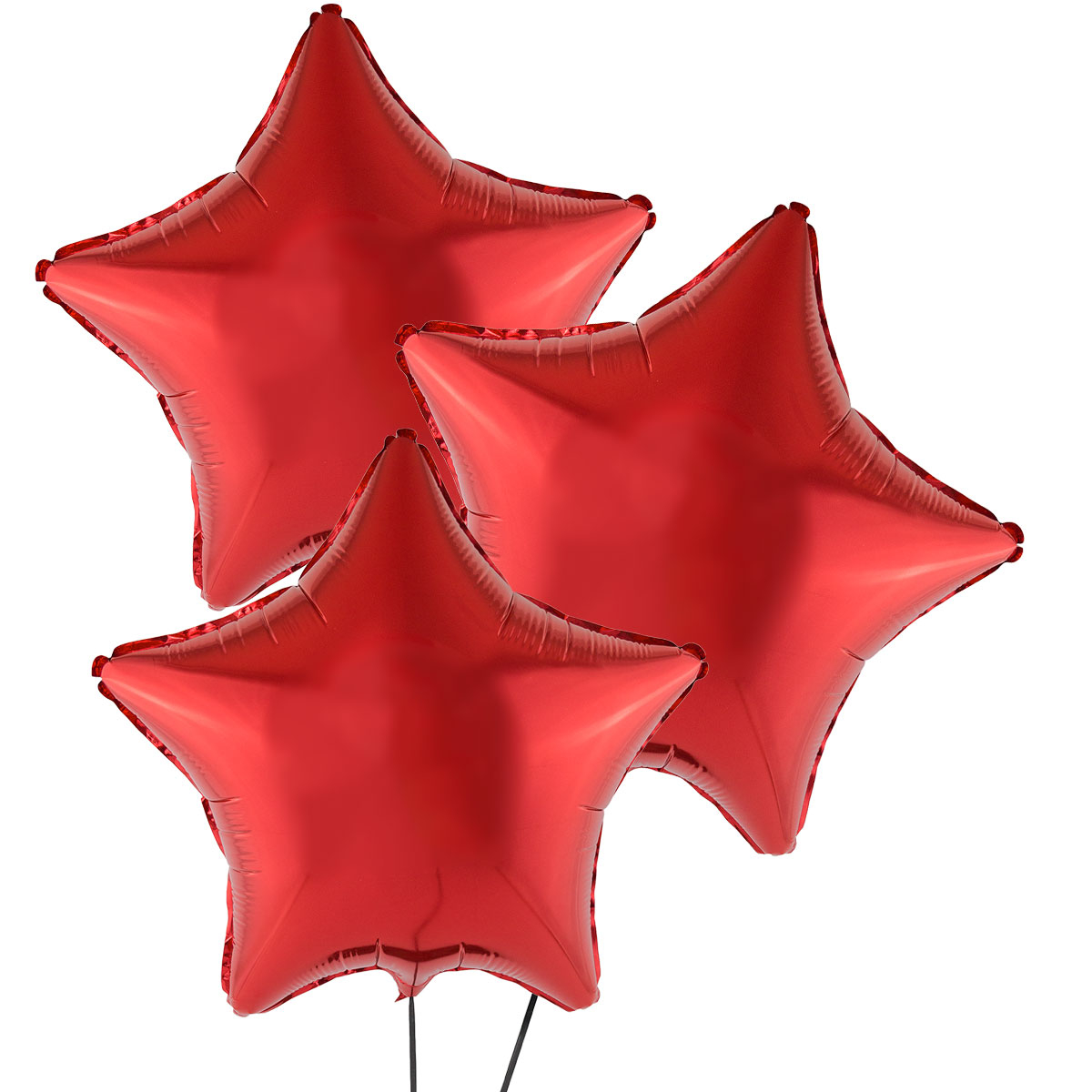 Trzy Czerwone Balony Gwiazda 46 cm Trzy Czerwone Balony Gwiazda 46 cm
