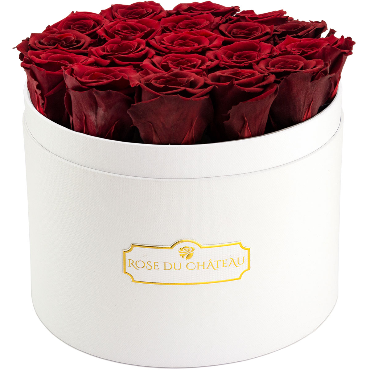 Pudełko z Różami Wiecznymi Czerwonymi Biały Flower Box Pudełko z Różami Wiecznymi Czerwonymi Biały Flower Box - obrazek 2