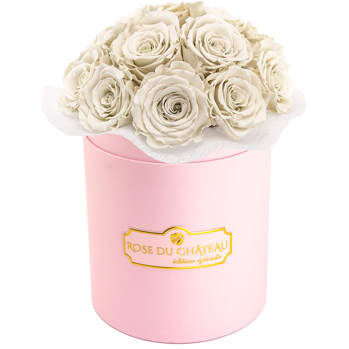 Białe Wieczne Róże Dla Córki Bouquet Różowy Flowerbox Białe Wieczne Róże Dla Córki Bouquet Różowy Flowerbox